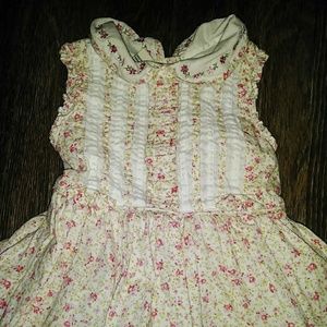 SOLDFloral Spring Cotton Toddler Dress
